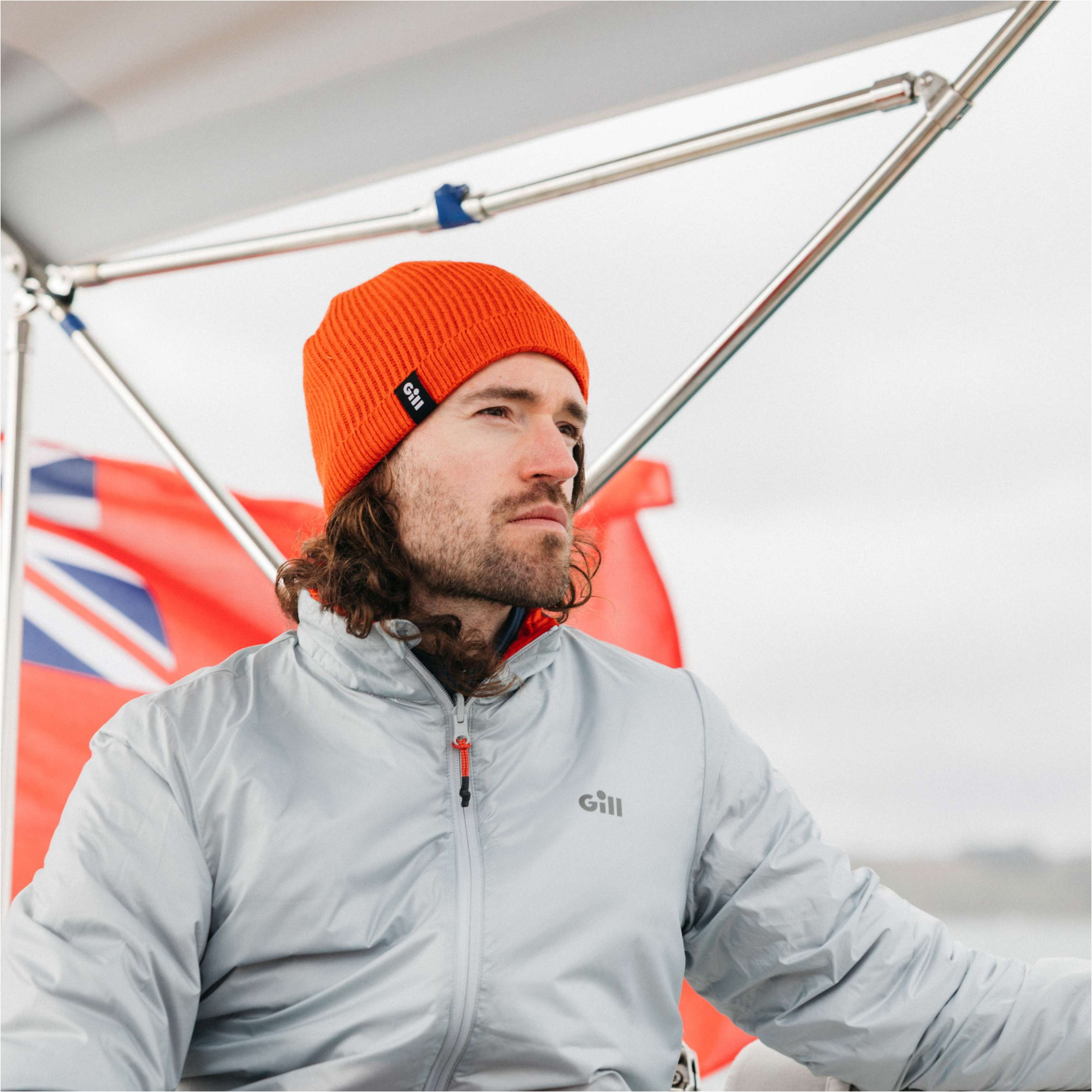 2026 Gill Waterproof Beanie HT43 - Flame Red